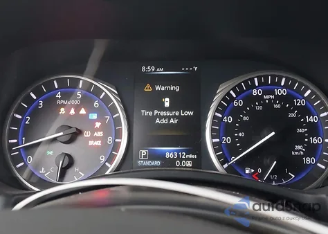 2015 Infiniti Q50 Premium from USA, damaged, VIN JN1BV7ARSFM397354